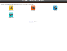 Tablet Screenshot of michaelgarciapetitpa.com